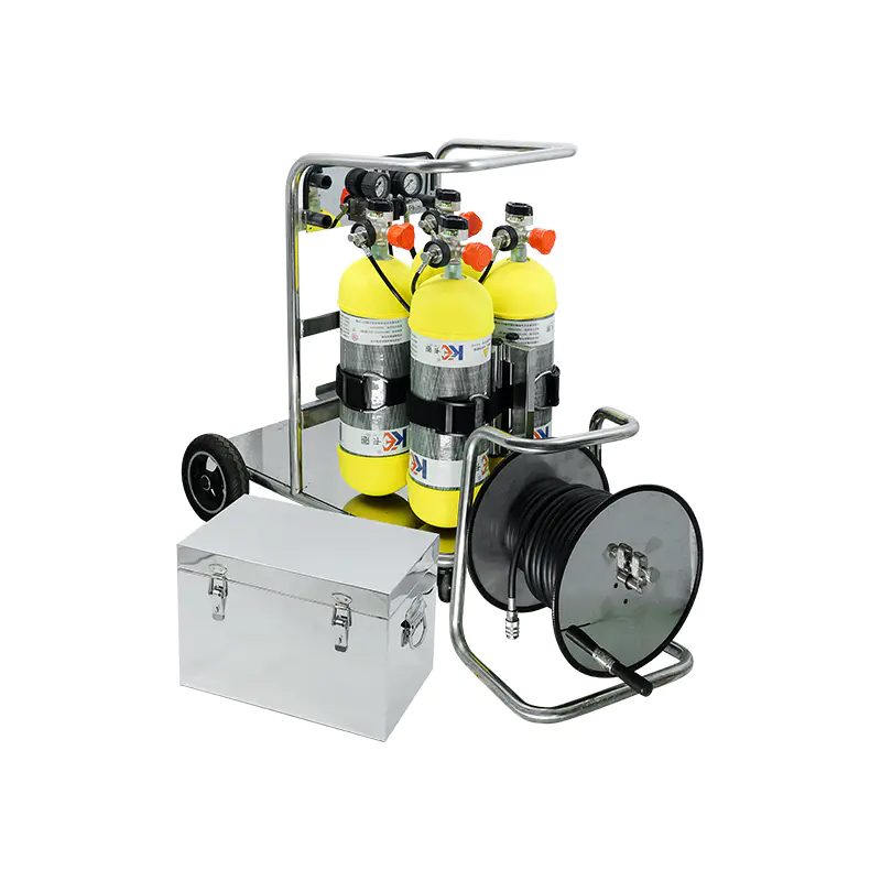 HKC60 Long tube breathing apparatus cart